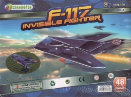 48100-3 3D puzzle BIG-LETADLO INVISIBLE FIGHTER